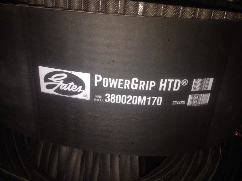 HTD POWER GRIP 20M 3800 170 Kauçuk Zaman Kayışı