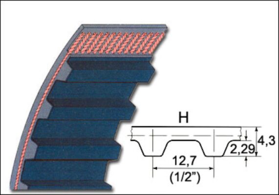 h timing belt